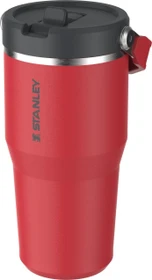 Stanley IceFlow Flip Straw Tumbler Isolierflasche 590ml chili black