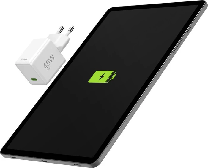 Hama GaN Schnellladegerät Super-Mini, USB-C, 1x USB-C, 45W, weiß