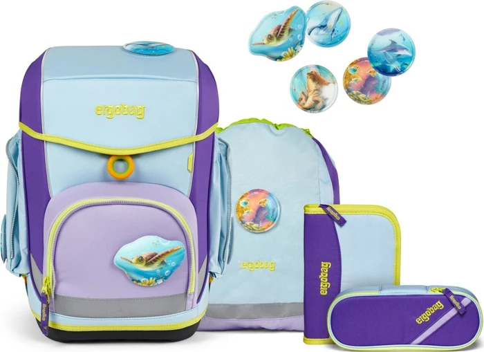 Ergobag Cubo 2023 Schulrucksack-Set 5-tlg.