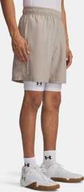 Under Armour Woven Wordmark Hose kurz timberwolf taupe/white (Herren)