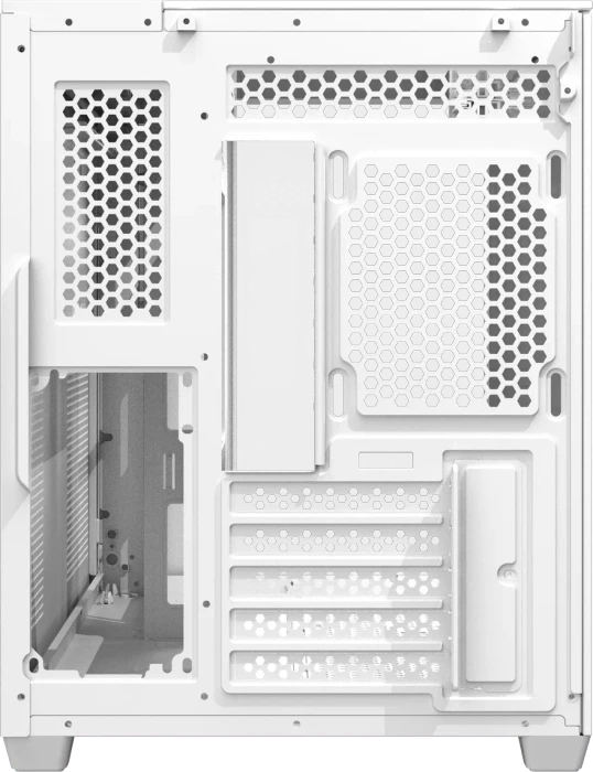 DarkFlash TH285M White, Glasfenster
