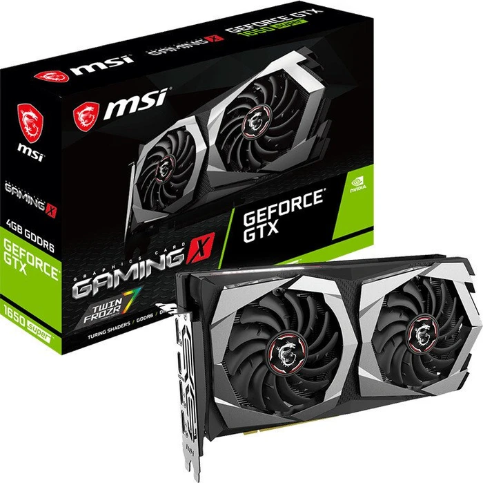 MSI GeForce GTX 1650 SUPER Gaming X, 4GB GDDR6, HDMI, 3x DP