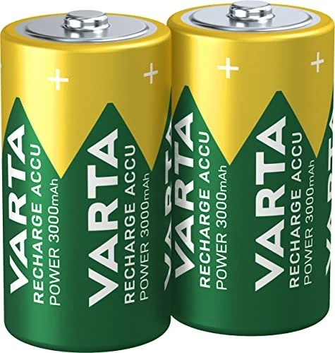 Varta Recharge Accu Power Baby C NiMH 3000mAh, 2er-Pack