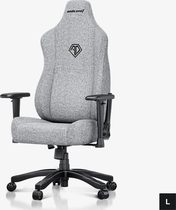 Anda Seat Novis Max Gamingstuhl, Size L, Stoff grau