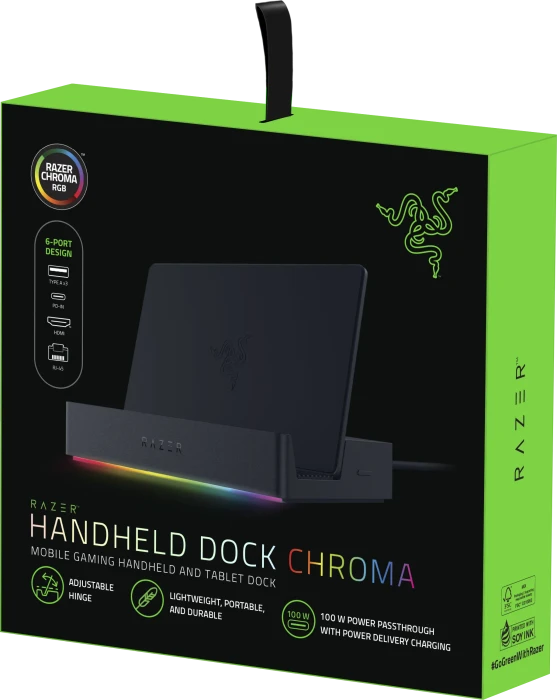 Razer Handheld Dock Chroma, USB-C 3.0 [Stecker]
