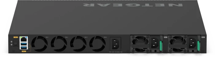 Netgear AVoIP M4350 Rackmount 2.5G Managed Switch, 48x RJ-45, 4x SFP28, 236W PoE++