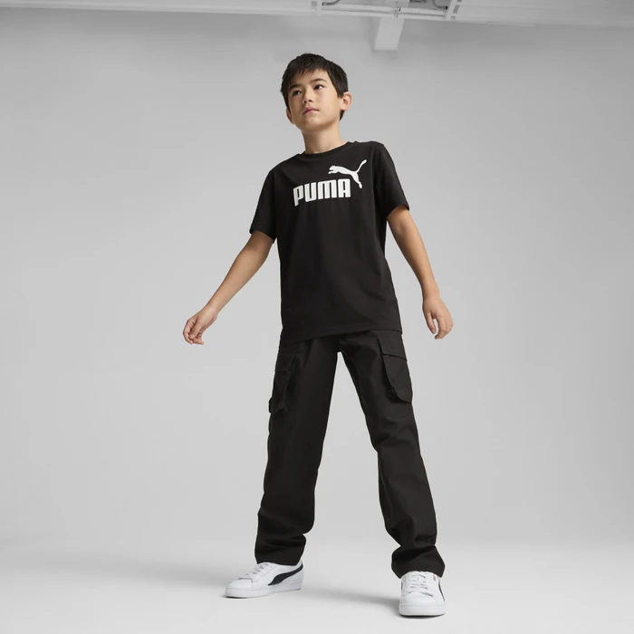 Puma ESS No. 1 Logo T-Shirt kurzarm puma black (Junior)