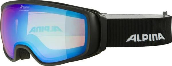 Alpina Double Jack Q-Lite black/mirror blue (A7284831)