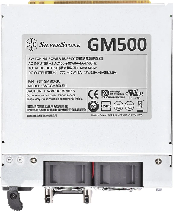 SilverStone Gemini GM500-S Silver 500W, ATX 2.4