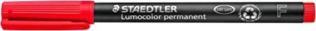 Staedtler Lumocolor 318 permanent rot, 10er-Pack
