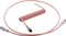 CableMod Pro Coiled Keyboard Cable USB Micro-B auf USB-A, Tastaturkabel (Spiral-Textilkabel), 1.5m, Orangesicle Vorschaubild