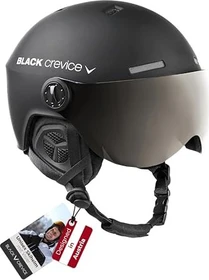 Black Crevice Gstaad Helm schwarz