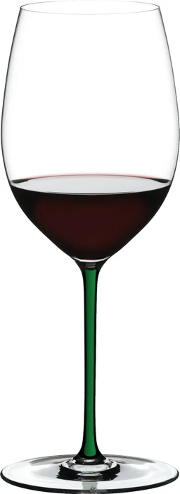 Riedel Fatto A Mano Cabernet/Merlot Rotweinglas grün
