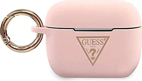 Guess Silicone Cover for Airpods Triangle