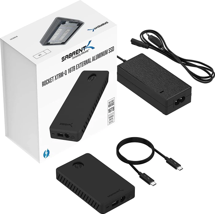 Sabrent Rocket XTRM Q, 16TB, Thunderbolt 3 / USB-C 3.1
