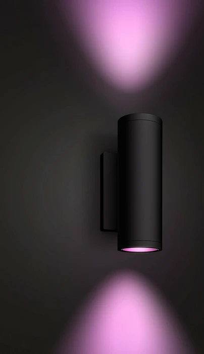 Philips Hue White and Color Ambiance Appear Wandleuchte schwarz