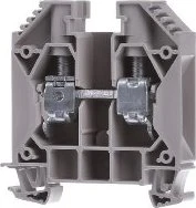 Weidmüller WDU 16 Durchgangs-Reihenklemme, Schraubanschluss, dunkelbeige, 16 mm², 76 A, 1000 V, Anzahl Anschlüsse: 2
