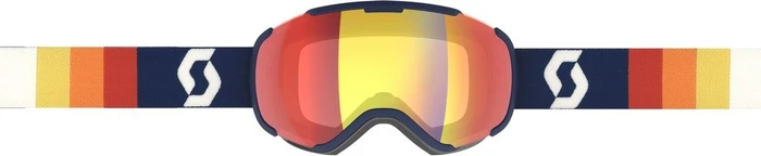 Scott Faze II retro blue/enhancer red chrome