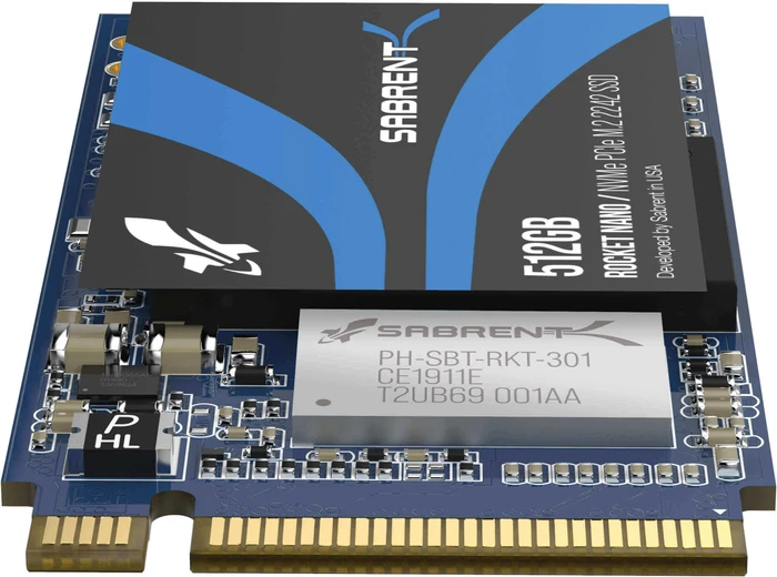 Sabrent Rocket Nano 512GB, M.2 2242 / M-Key / PCIe 3.1 x4