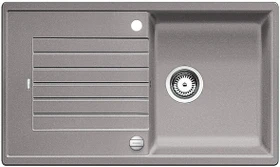 Blanco Zia 5 S Becken reversibel mit Ablauffernbedienung alumetallic