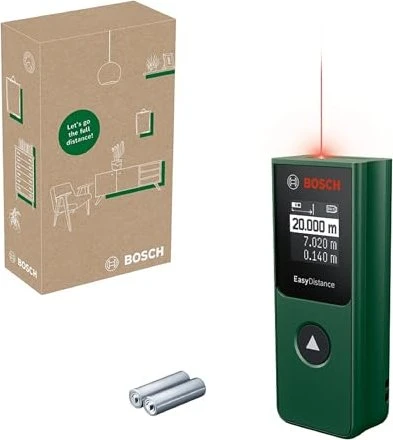 Bosch DIY EasyDistance 20 Batterie-Laser-Entfernungsmesser