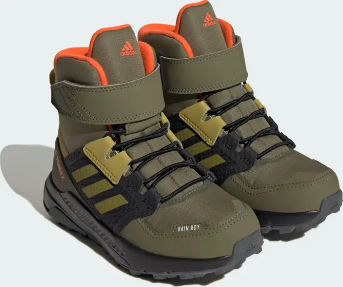 adidas Terrex Trailmaker High Cold.RDY focus olive/pulse olive/impact orange (Junior)