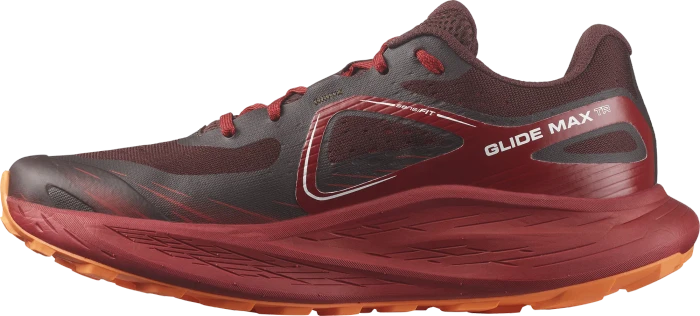 Salomon Glide Max TR bitter chocolate/red dahlia/shocking orange (Herren)