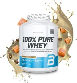 BioTech USA 100% Pure Whey Karamell-Cappuccino 2.27kg