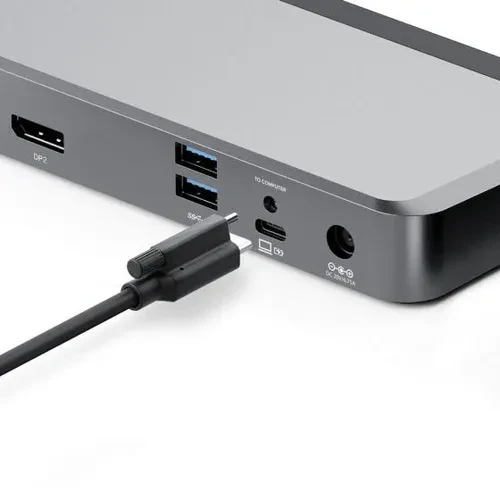 Alogic DX2 Dual 4K Display Universal Docking Station - with 100W Power Delivery, USB-C 3.1 [Buchse]