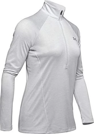 Under Armour Tech Twist Half Zip Funktionsshirt langarm halo gray/metallic silver (Damen)