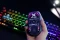 Xperion XP ONE Wireless E-Sport Gaming Mouse, blau, USB/Bluetooth Vorschaubild