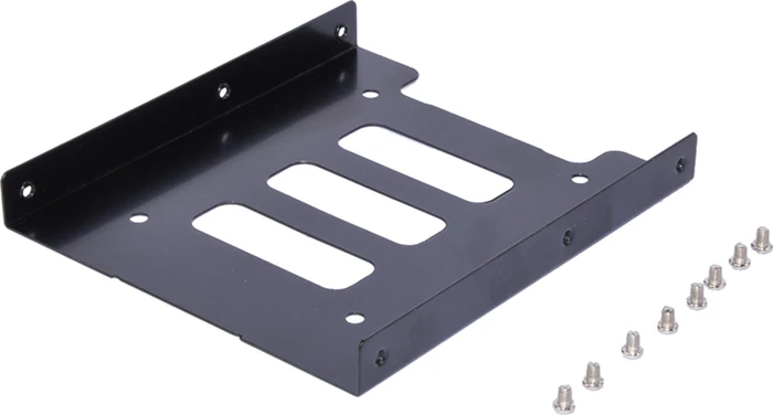 Ultron 3.5" auf 1x 2.5" Einbaurahmen, schwarz