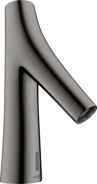 Hansgrohe Axor Starck Organic elektrische Waschbeckenarmatur mit Temperaturvoreinstellung und Netzanschluss polished black chrome