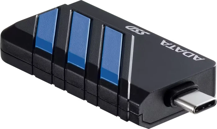ADATA SC735, schwarz/blau, 1TB, USB-C 3.1
