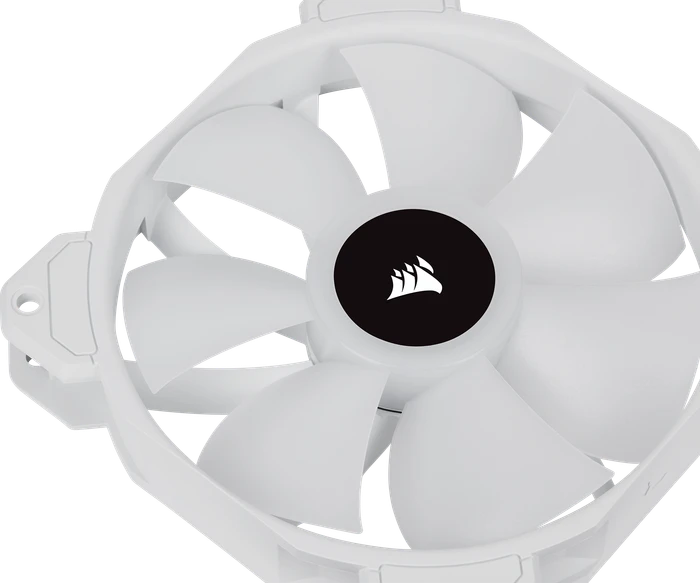 Corsair SP Series iCUE SP120 RGB Elite Triple Fan Kit, weiß, LED-Steuerung, 120mm, 3er-Pack