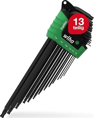 Wiha ErgoStar 366BE Torx Winkelschlüsselsatz, 13-tlg.