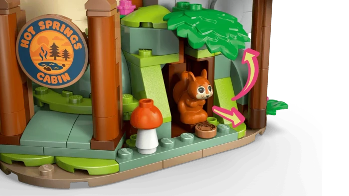 LEGO Friends - Gemütliche Hütte im Herbstwald