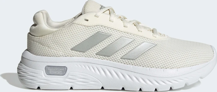 adidas Cloudfoam Comfy off white/silver metallic/cloud white (Damen)