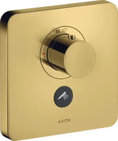 Hansgrohe Axor ShowerSelect Thermostat HighFlow für 1 Verbraucher und zusätzlichen Abgang polished gold optic