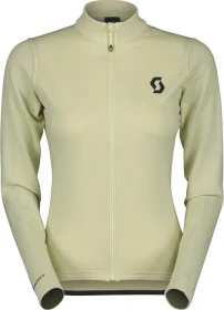 Scott Gravel Warm Merino Trikot langarm pale yellow (Damen)