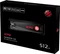 ADATA XPG Gammix S5 512GB, M.2 2280 / M-Key / PCIe 3.0 x4, Kühlkörper Vorschaubild