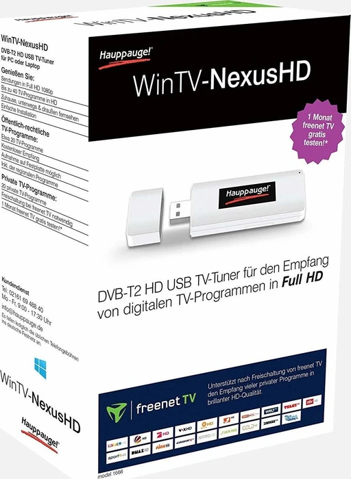Hauppauge WinTV NexusHD, USB-A 2.0