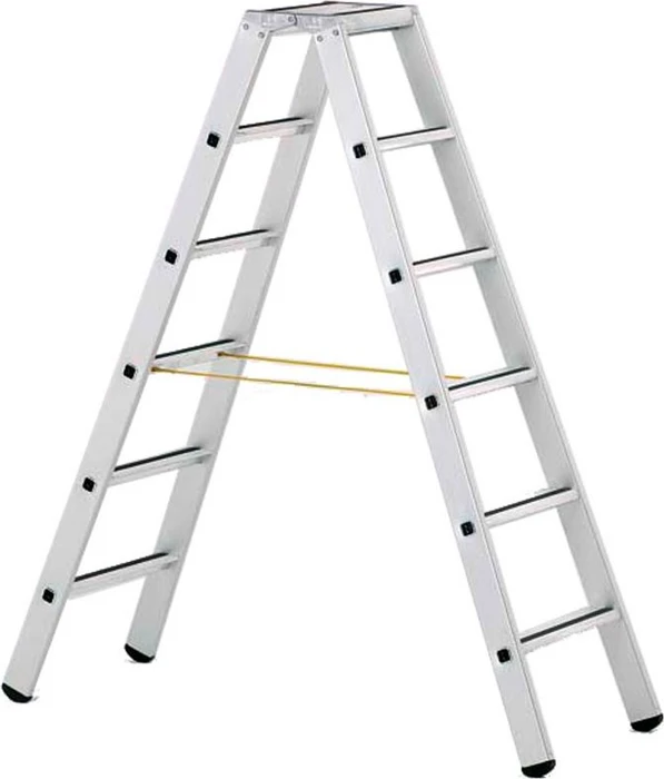 Zarges Saferstep B Alu 2-tlg. gebördelt Stehleiter