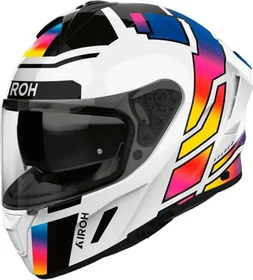 Airoh Spark 2 Lively Rainbow schwarz/gelb/rosa/blau