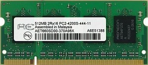 Aeneon SO-DIMM 512MB, DDR2-667, CL4