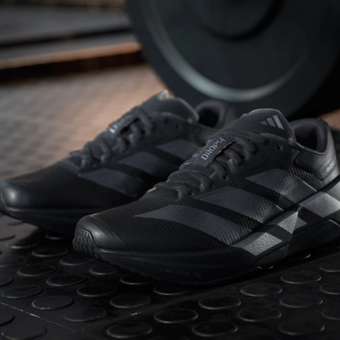 adidas Adizero Dropset Pro core black/iron metallic (Damen)
