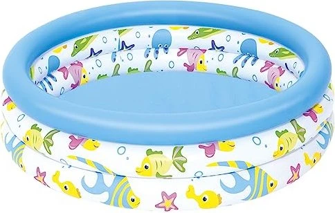 Bestway Ocean Life Planschbecken rund 100x25cm