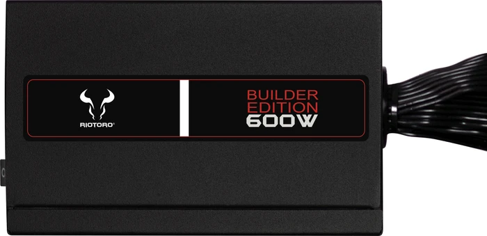 Riotoro Builder Edition 600W, ATX 2.4