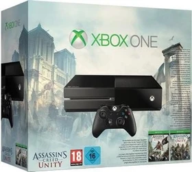 Microsoft Xbox One - 500GB Assassin's Creed: Unity & Assassin's Creed IV: Black Flag Bundle schwarz
