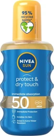 Nivea Sun Protect & Dry transparentes Sonnenschutz Spray LSF50, 200ml